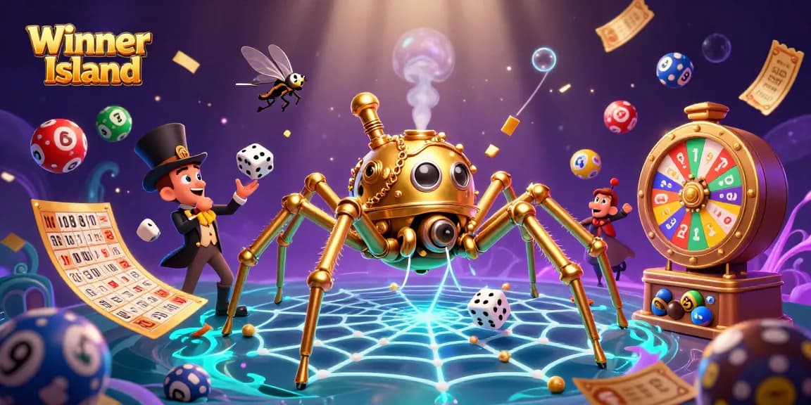 Experience the thrill at Winner Island Casino with vibrant games and fun elements!