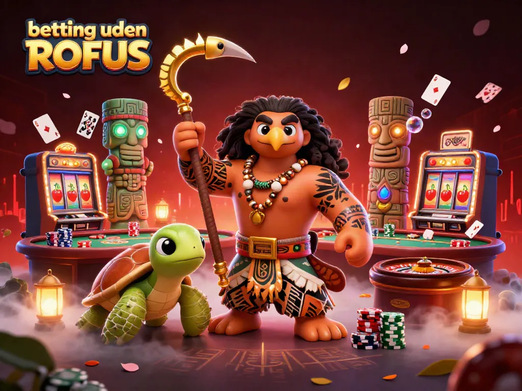 Experience betting uden ROFUS with a lively illustration depicting vibrant poker and casino elements.