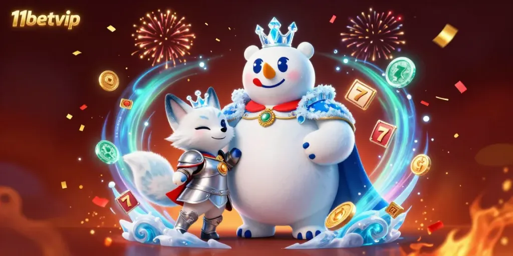 Engage in the vibrant world of 11betvip casino gaming with stunning characters and dynamic elements.