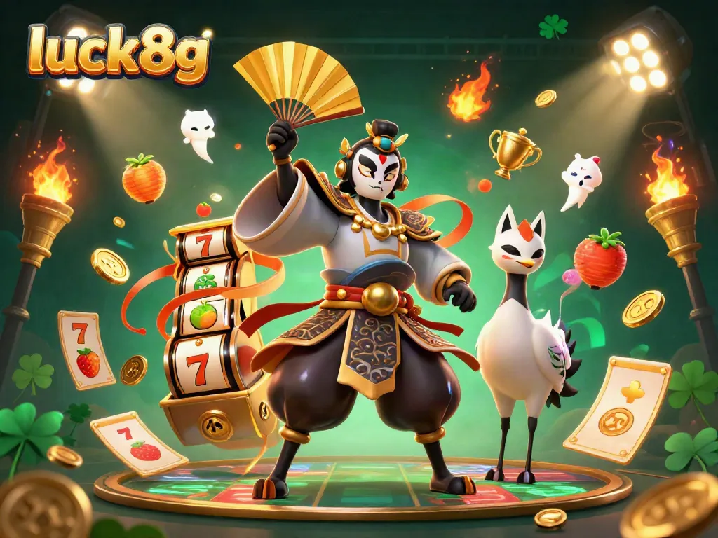 Engage with the luck8g online casino adventure featuring elaborate characters and dynamic slot elements.