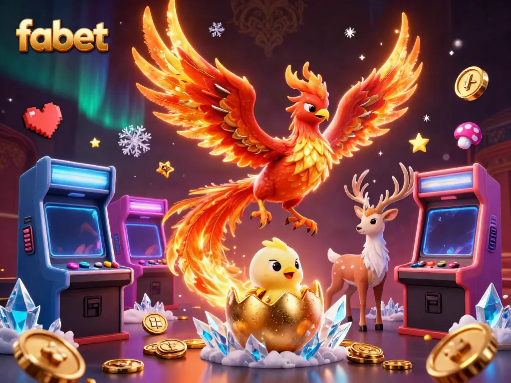 Experience the thrilling moments of fabet casino with dazzling characters and vibrant gaming elements.