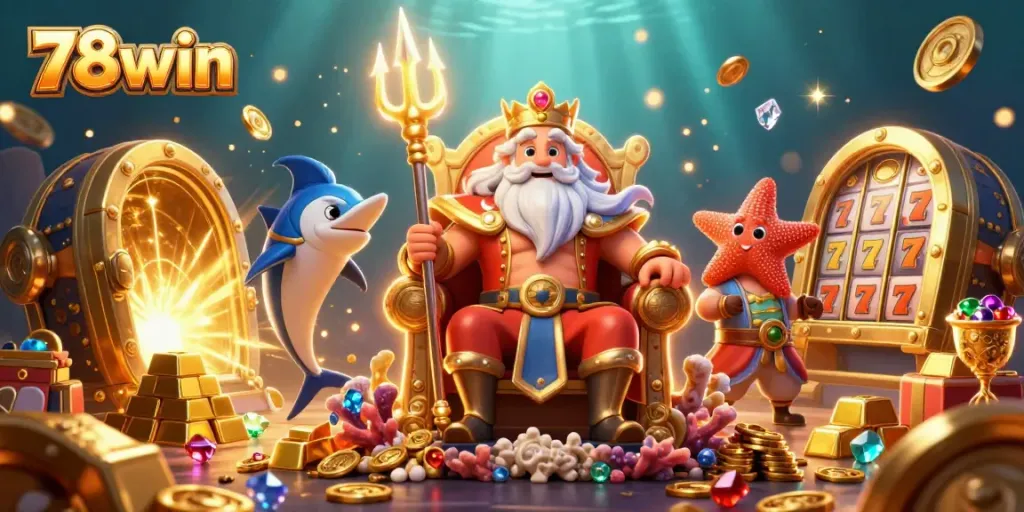 Experience excitement at 78win with Neptune, gold treasures, and vibrant slot games.