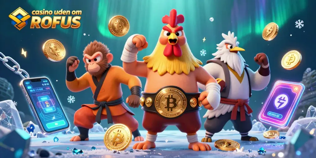 Engage in thrilling gameplay at casino uden om ROFUS with unique character-driven excitement.