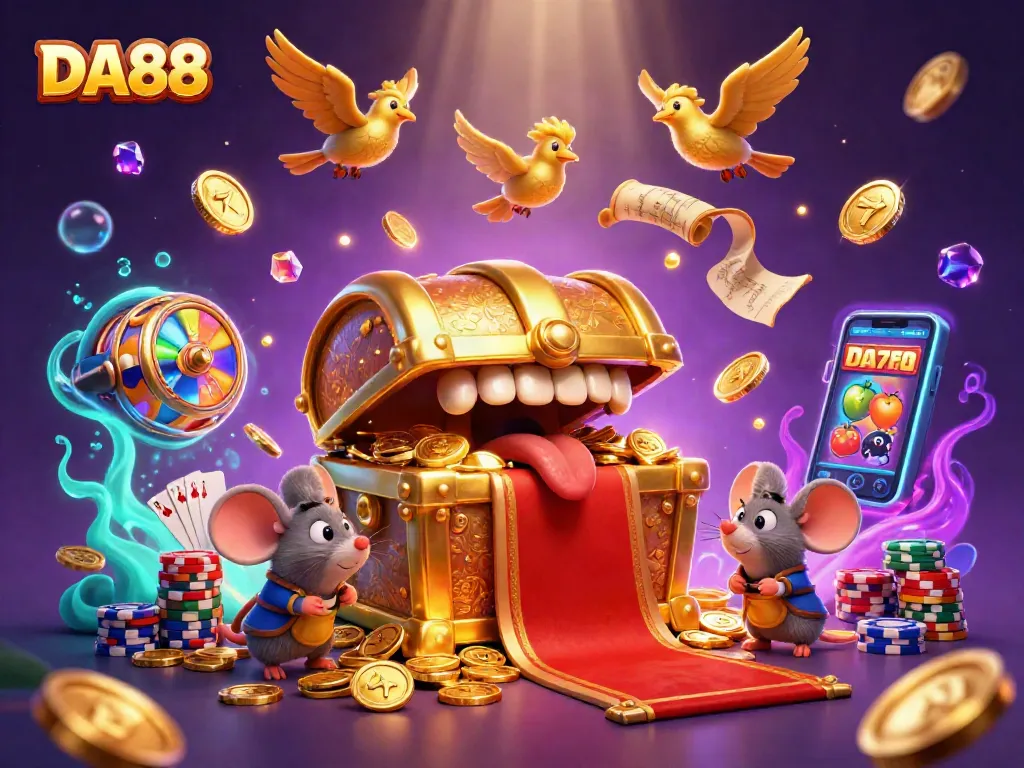 DA88 invites players to spin the slots with dazzling treasures and exciting jackpots.