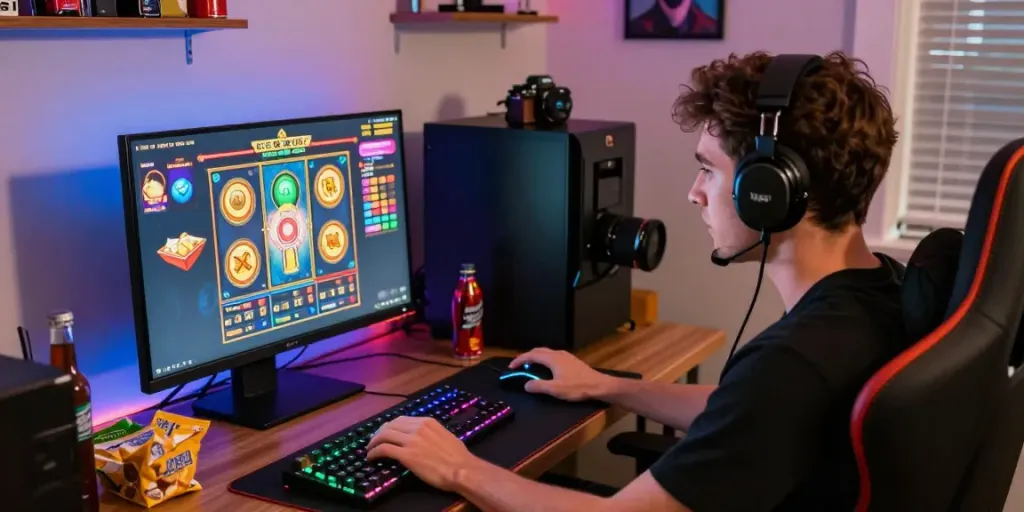 Pengalaman situs slot gacor dalam permainan online dengan pemain berfokus dan suasana nyaman.