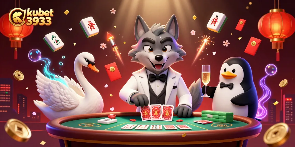 Experience high-stakes betting with kubet 3933 featuring lively casino characters and vibrant gaming elements.