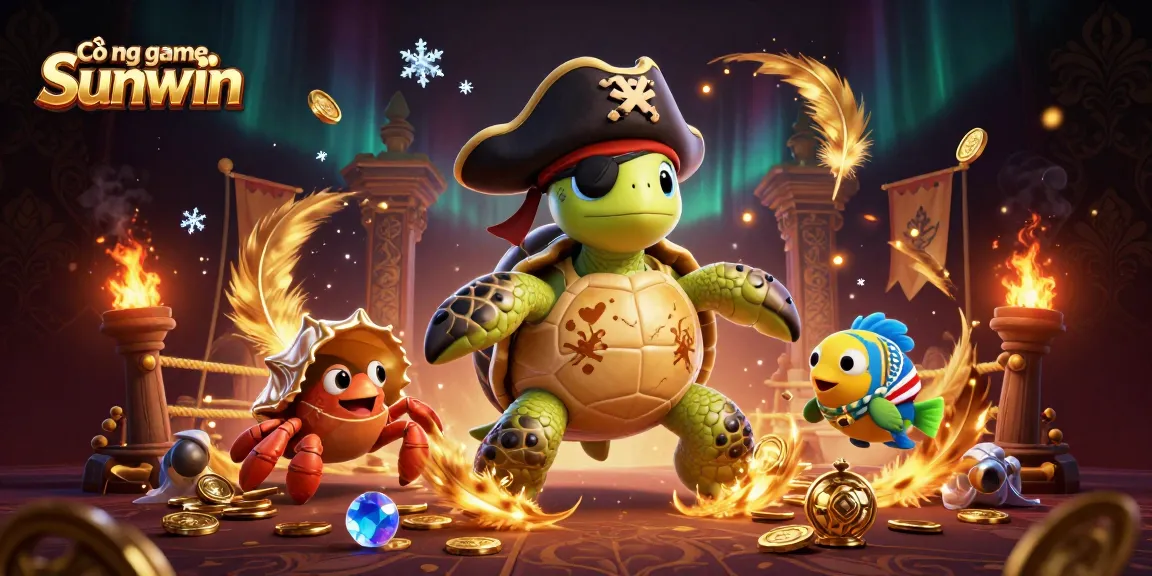 Experience the excitement of Cổng game Sunwin with vibrant characters and dynamic gaming elements.