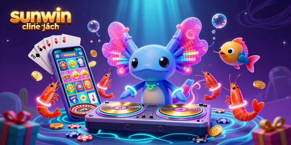 Engage with exciting wins at sunwin chính hãng in a vibrant underwater 3D casino scene.