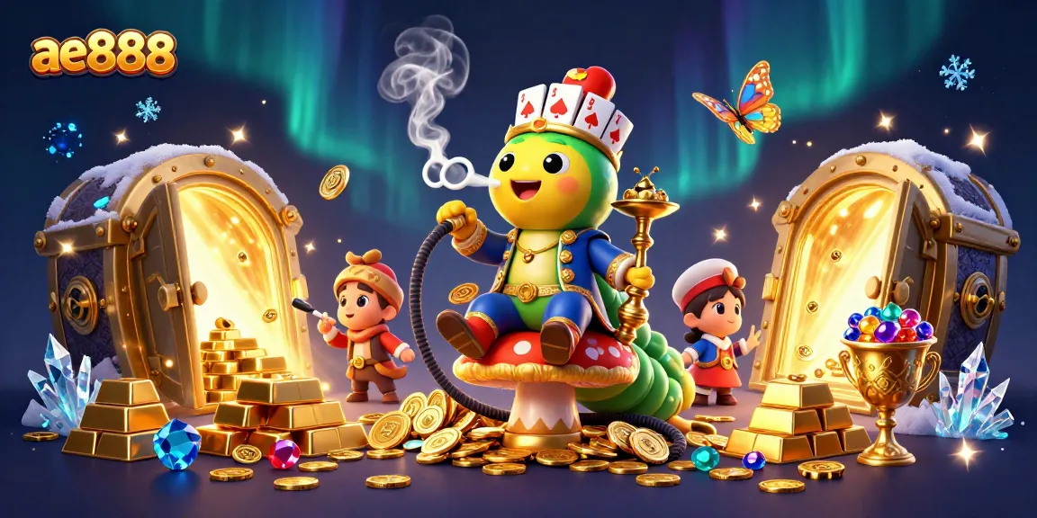 Experience thrilling gameplay with ae888's vibrant casino scene featuring dynamic gambling elements.